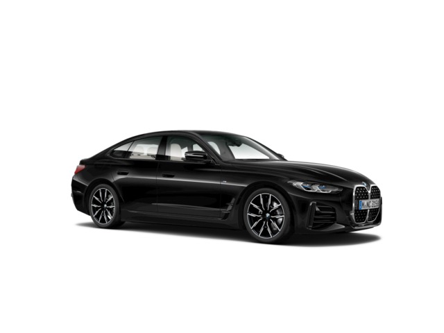 BMW Serie 4 420d Gran Coupe color Negro. Año 2024. 140KW(190CV). Diésel. En concesionario Automotor Premium Velázquez - Málaga de Málaga