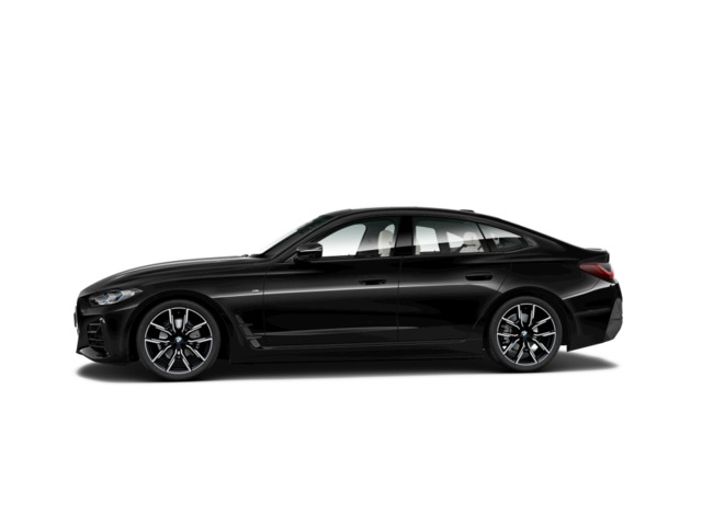 BMW Serie 4 420d Gran Coupe color Negro. Año 2024. 140KW(190CV). Diésel. En concesionario Automotor Premium Velázquez - Málaga de Málaga