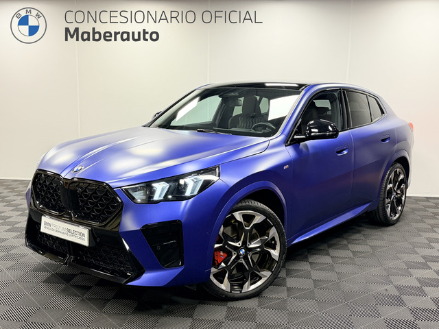 BMW X2 sDrive18d color Azul. Año 2024. 110KW(150CV). Diésel. En concesionario Maberauto de Castellón