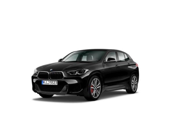 BMW X2 sDrive18d color Negro. Año 2021. 110KW(150CV). Diésel. En concesionario BMW Marcos Automoción de Valencia