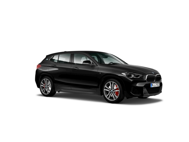 BMW X2 sDrive18d color Negro. Año 2021. 110KW(150CV). Diésel. En concesionario BMW Marcos Automoción de Valencia