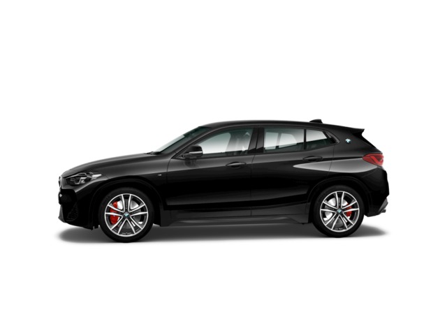 BMW X2 sDrive18d color Negro. Año 2021. 110KW(150CV). Diésel. En concesionario BMW Marcos Automoción de Valencia