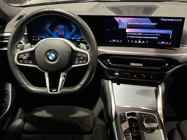 BMW Serie 4 420d Gran Coupe color Negro. Año 2025. 140KW(190CV). Diésel. En concesionario BMW Marcos Automoción de Valencia