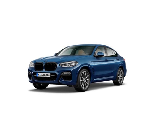 BMW X4 xDrive20d color Azul. Año 2021. 140KW(190CV). Diésel. En concesionario GANDIA Automoviles Fersan, S.A. de Valencia