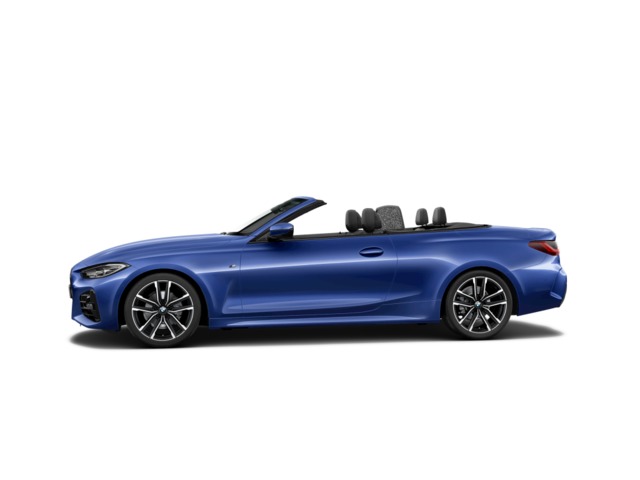 BMW Serie 4 420i Cabrio color Azul. Año 2021. 135KW(184CV). Gasolina. En concesionario Oliva Motor Girona de Girona