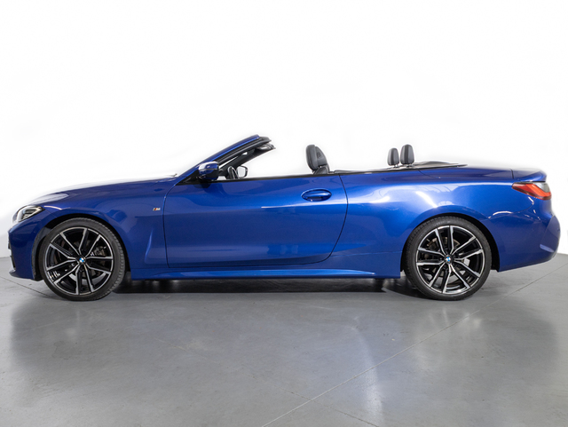 BMW Serie 4 420i Cabrio color Azul. Año 2021. 135KW(184CV). Gasolina. En concesionario Oliva Motor Girona de Girona