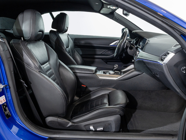 BMW Serie 4 420i Cabrio color Azul. Año 2021. 135KW(184CV). Gasolina. En concesionario Oliva Motor Girona de Girona