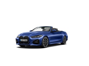 Fotos de BMW Serie 4 420i Cabrio color Azul. Año 2021. 135KW(184CV). Gasolina. En concesionario Oliva Motor Girona de Girona
