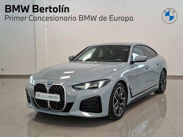 BMW Serie 4 420i Gran Coupe color Gris. Año 2025. 135KW(184CV). Gasolina. En concesionario Automoviles Bertolin, S.L. de Valencia