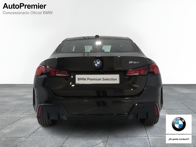 BMW Serie 2 218d Gran Coupe color Negro. Año 2025. 110KW(150CV). Diésel. En concesionario Auto Premier, S.A. - MADRID de Madrid