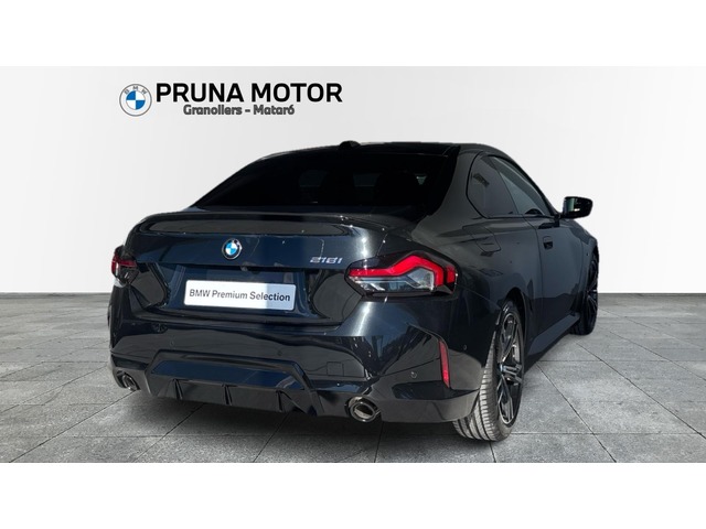 BMW Serie 2 218i color Negro. Año 2025. 115KW(156CV). Gasolina. En concesionario Pruna Motor, S.L de Barcelona