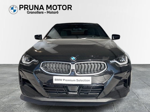 BMW Serie 2 218i color Negro. Año 2025. 115KW(156CV). Gasolina. En concesionario Pruna Motor, S.L de Barcelona