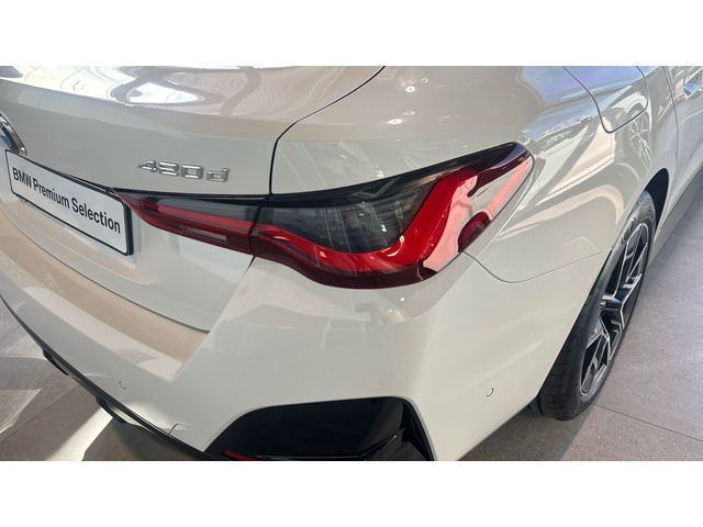 BMW Serie 4 420d Gran Coupe color Blanco. Año 2025. 140KW(190CV). Diésel. En concesionario Pruna Motor, S.L de Barcelona