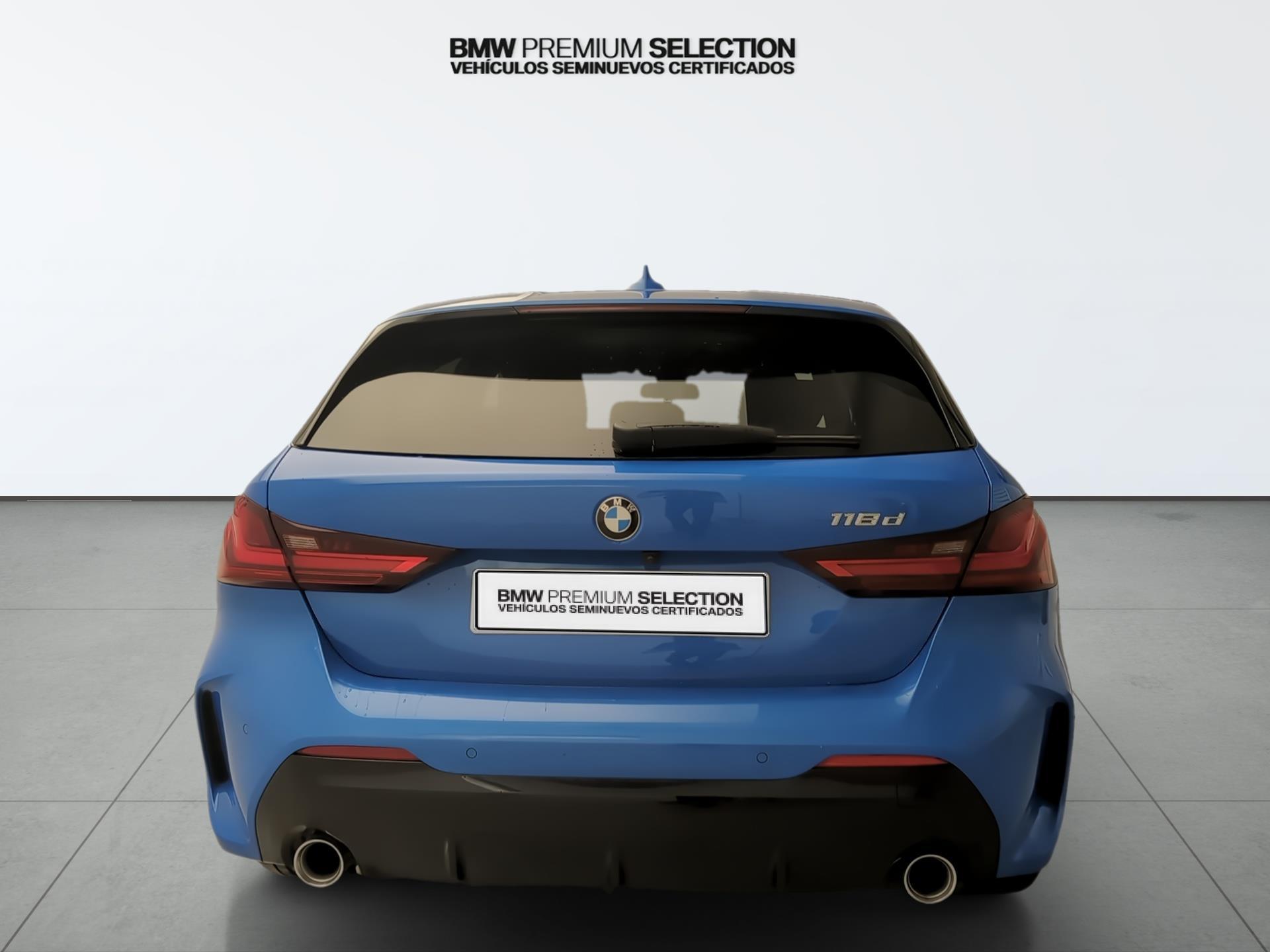 BMW Serie 1 118d color Azul. Año 2024. 110KW(150CV). Diésel. En concesionario Automotor Costa, S.L.U. de Almería