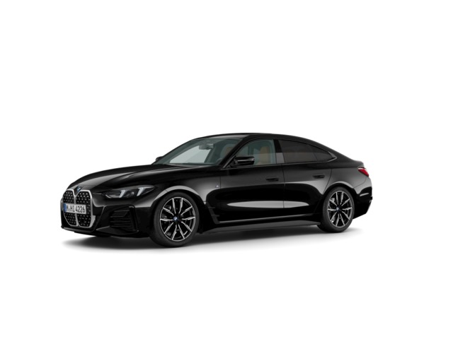 BMW Serie 4 430i Gran Coupe color Negro. Año 2025. 180KW(245CV). Gasolina. En concesionario Celtamotor Vigo de Pontevedra