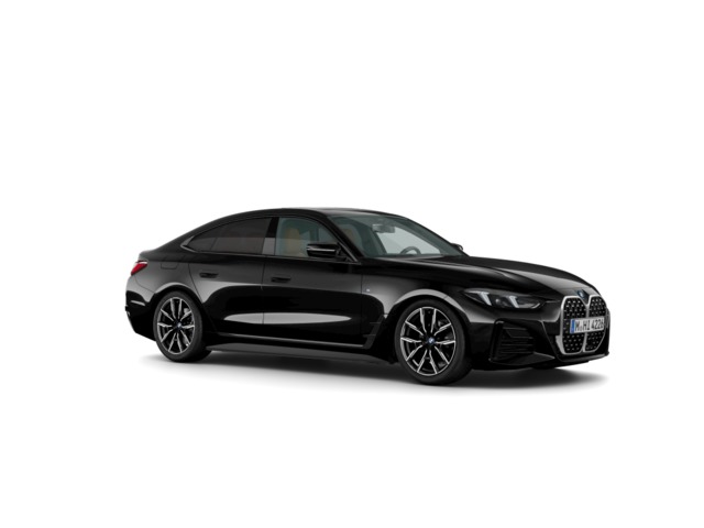 BMW Serie 4 430i Gran Coupe color Negro. Año 2025. 180KW(245CV). Gasolina. En concesionario Celtamotor Vigo de Pontevedra