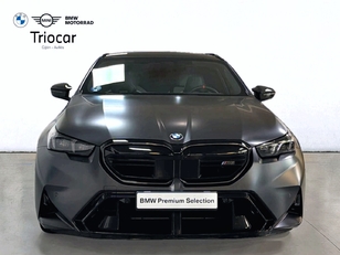 Fotos de BMW M M5 Touring color Gris. Año 2025. 535KW(727CV). Híbrido Electro/Gasolina. En concesionario Triocar Gijón (Bmw y Mini) de Asturias