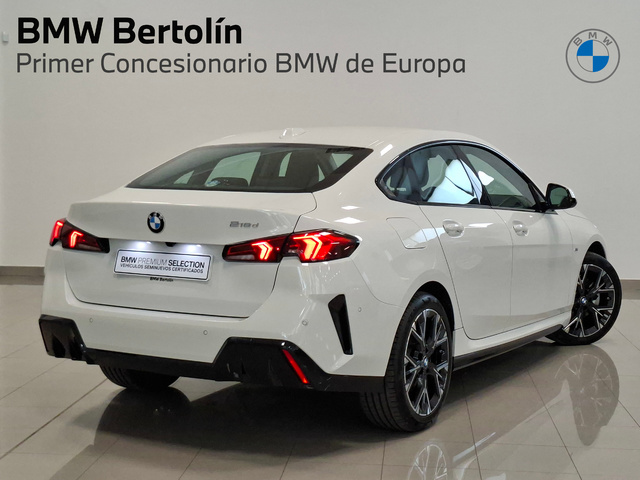 BMW Serie 2 218d Gran Coupe color Blanco. Año 2025. 110KW(150CV). Diésel. En concesionario Automoviles Bertolin, S.L. de Valencia
