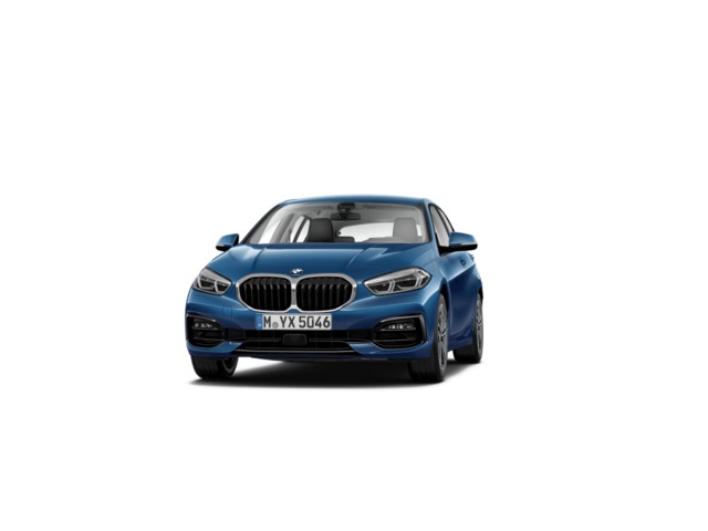 BMW Serie 1 118i color Azul. Año 2022. 103KW(140CV). Gasolina. En concesionario BYmyCAR Madrid - Algete de Madrid