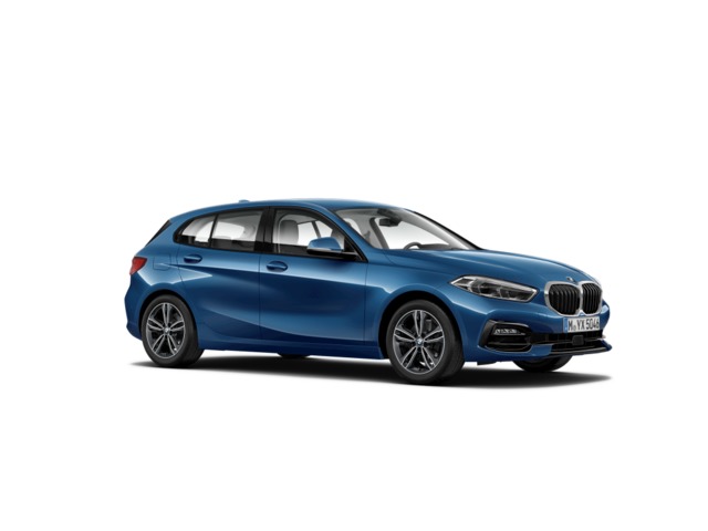 BMW Serie 1 118i color Azul. Año 2022. 103KW(140CV). Gasolina. En concesionario BYmyCAR Madrid - Algete de Madrid