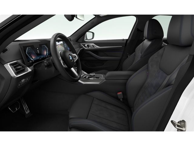 BMW Serie 4 420d Gran Coupe color Blanco. Año 2024. 140KW(190CV). Diésel. En concesionario Hispamovil Elche de Alicante