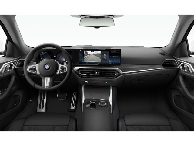BMW Serie 4 420d Gran Coupe color Blanco. Año 2024. 140KW(190CV). Diésel. En concesionario Hispamovil Elche de Alicante