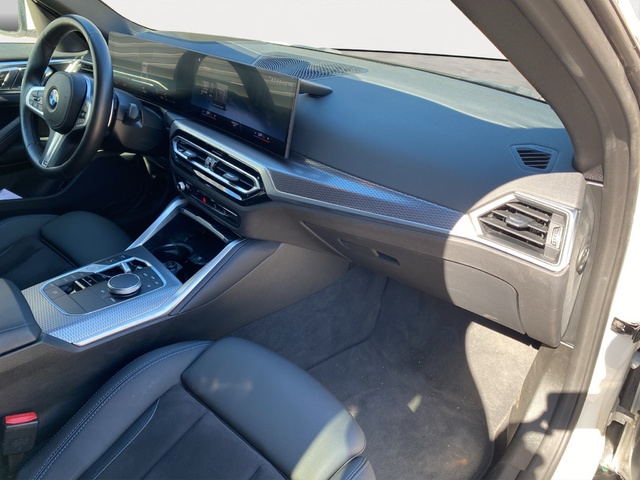 BMW Serie 4 420d Gran Coupe color Blanco. Año 2024. 140KW(190CV). Diésel. En concesionario Hispamovil, Orihuela de Alicante