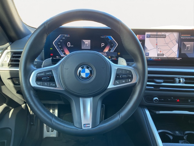 BMW Serie 4 420d Gran Coupe color Blanco. Año 2024. 140KW(190CV). Diésel. En concesionario Hispamovil, Orihuela de Alicante