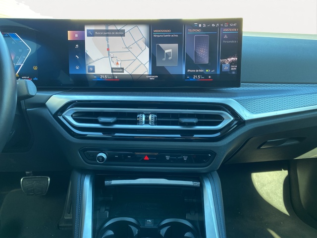 BMW Serie 4 420d Gran Coupe color Blanco. Año 2024. 140KW(190CV). Diésel. En concesionario Hispamovil, Orihuela de Alicante