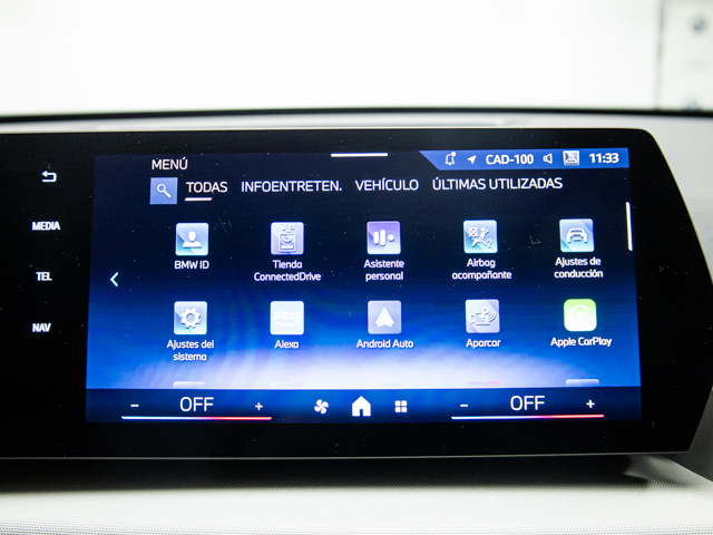 BMW X1 sDrive18d color Negro. Año 2025. 110KW(150CV). Diésel. En concesionario BMW Fuenteolid Valladolid de Valladolid