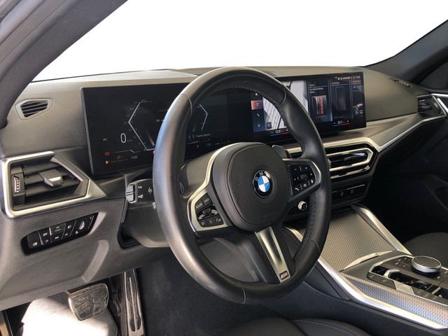 BMW Serie 4 420d Gran Coupe color Negro. Año 2024. 140KW(190CV). Diésel. En concesionario Vehinter Getafe de Madrid