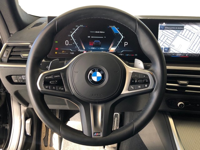 BMW Serie 4 420d Gran Coupe color Negro. Año 2024. 140KW(190CV). Diésel. En concesionario Vehinter Getafe de Madrid