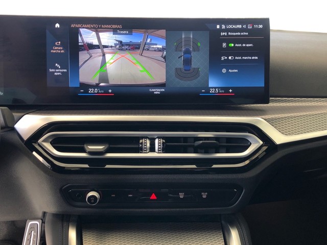 BMW Serie 4 420d Gran Coupe color Negro. Año 2024. 140KW(190CV). Diésel. En concesionario Vehinter Getafe de Madrid