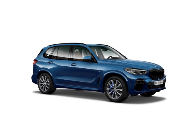 BMW X5 xDrive30d color Azul. Año 2020. 210KW(286CV). Diésel. En concesionario Vehinter Getafe de Madrid