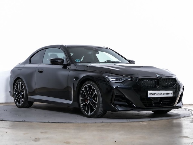 BMW Serie 2 220i Coupe color Negro. Año 2022. 135KW(184CV). Gasolina. En concesionario Oliva Motor Tarragona de Tarragona