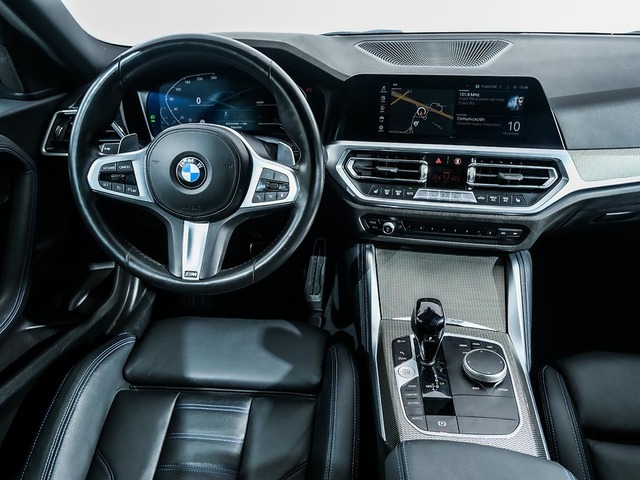 BMW Serie 2 220i Coupe color Negro. Año 2022. 135KW(184CV). Gasolina. En concesionario Oliva Motor Tarragona de Tarragona