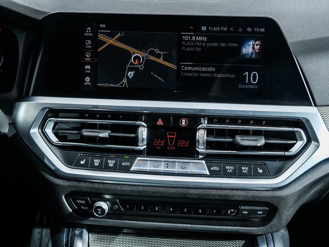 BMW Serie 2 220i Coupe color Negro. Año 2022. 135KW(184CV). Gasolina. En concesionario Oliva Motor Tarragona de Tarragona