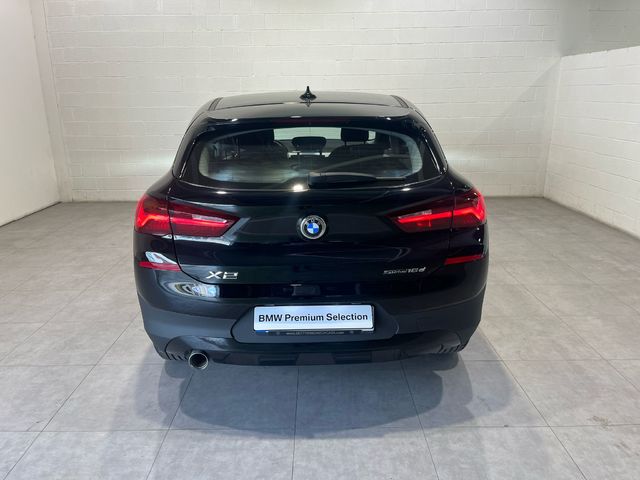 BMW X2 sDrive16d color Negro. Año 2021. 85KW(116CV). Diésel. En concesionario Quadis Munich (San Fruitós de Bagés DUC) de Barcelona