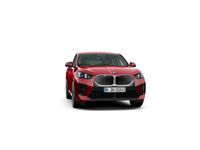 BMW iX2 eDrive20 color Rojo. Año 2025. 150KW(204CV). Eléctrico. En concesionario Oliva Motor Girona de Girona