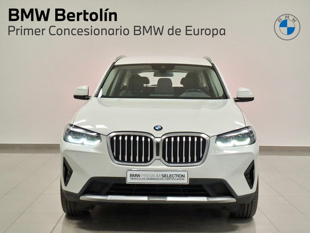 BMW X3 xDrive20d color Blanco. Año 2021. 140KW(190CV). Diésel. En concesionario Automoviles Bertolin, S.L. de Valencia