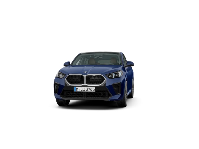 BMW X2 sDrive18d color Azul. Año 2025. 110KW(150CV). Diésel. En concesionario BMW Marcos Automoción de Valencia