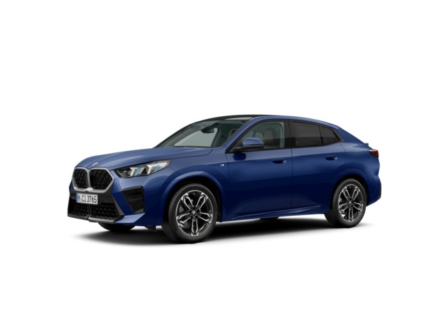 BMW X2 sDrive18d color Azul. Año 2025. 110KW(150CV). Diésel. En concesionario BMW Marcos Automoción de Valencia