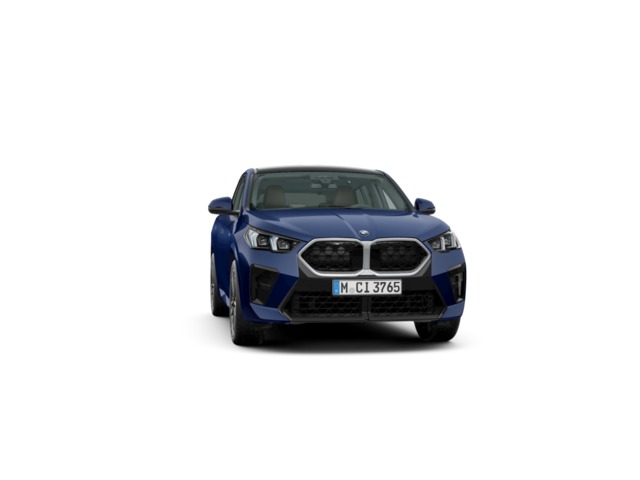 BMW X2 sDrive18d color Azul. Año 2025. 110KW(150CV). Diésel. En concesionario BMW Marcos Automoción de Valencia