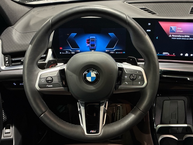 BMW X2 sDrive18d color Azul. Año 2025. 110KW(150CV). Diésel. En concesionario BMW Marcos Automoción de Valencia
