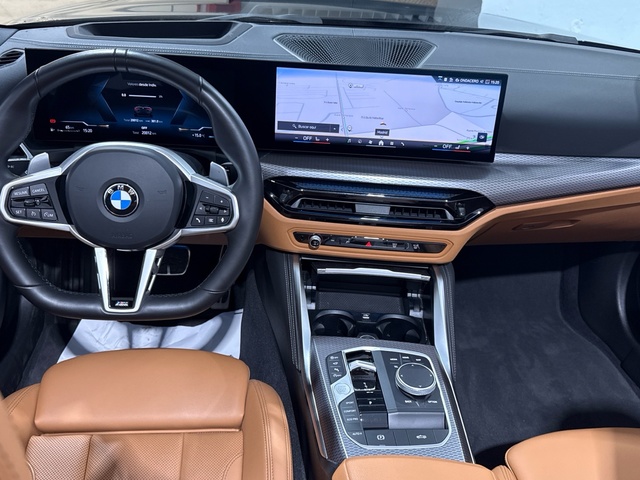 BMW Serie 4 420i Cabrio color Negro. Año 2024. 135KW(184CV). Gasolina. En concesionario Auto Premier, S.A. - MADRID de Madrid