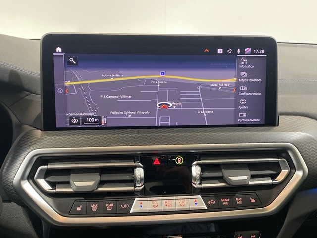 BMW iX3 M Sport color Negro. Año 2023. 210KW(286CV). Eléctrico. En concesionario Burgocar (Bmw y Mini) de Burgos