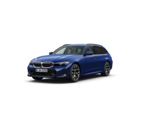 Fotos de BMW Serie 3 330e Touring color Azul. Año 2024. 215KW(292CV). Híbrido Electro/Gasolina. En concesionario Pruna Motor de Barcelona