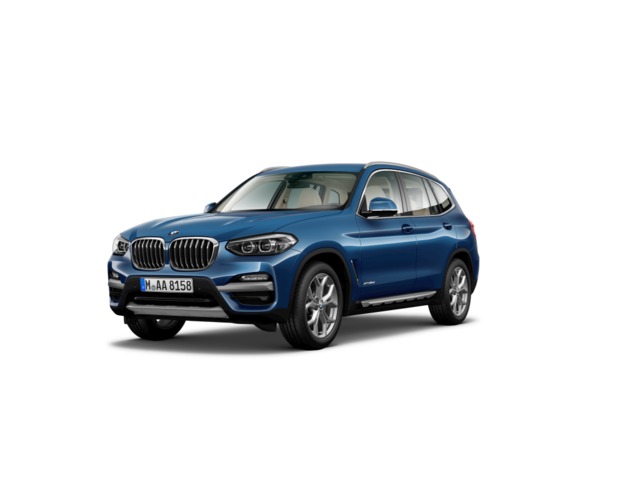 BMW X3 xDrive20d color Azul. Año 2018. 140KW(190CV). Diésel. En concesionario Cabrero Motorsport de Huesca