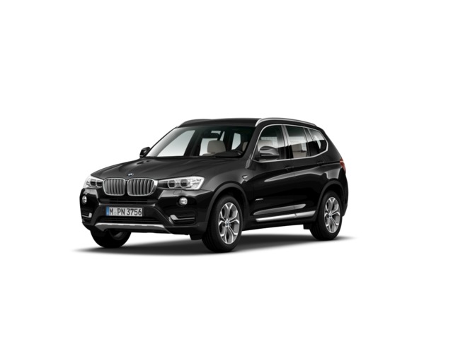 BMW X3 xDrive20d color Negro. Año 2017. 140KW(190CV). Diésel. En concesionario Novomóvil Oleiros de Coruña