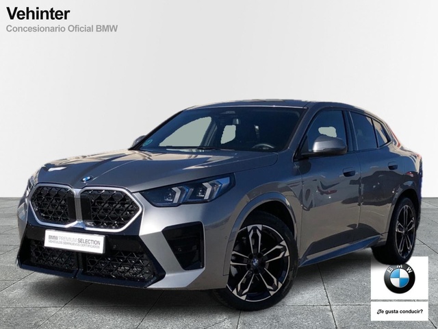 BMW X2 sDrive18d color Gris. Año 2025. 110KW(150CV). Diésel. En concesionario Vehinter Getafe de Madrid
